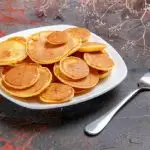 A plate of jaggery pancakes