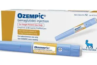 An Ozempic box and pen