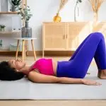 Get maximum relaxation with this 20-minute yoga flow that can be done completely lying down.