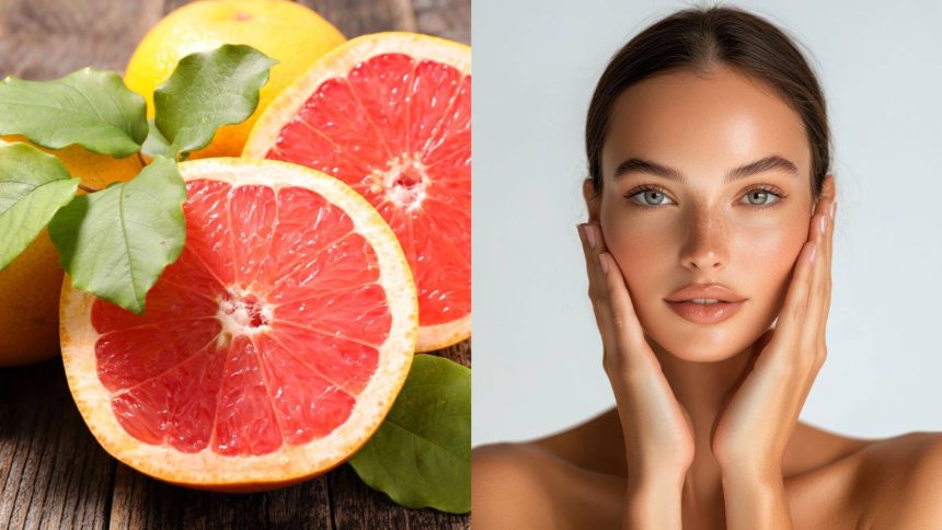 Using grapefruit on your skin can restore radiance