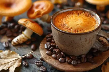 Mushroom coffee