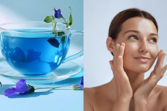 Did you try blue tea for your shining skin? Five advantages for the shining appearance