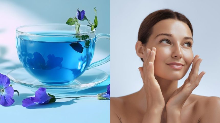 Did you try blue tea for your shining skin? Five advantages for the shining appearance