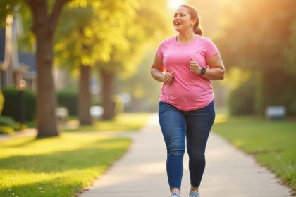 Active walking to lose belly fat: give a slim waistline in three ways