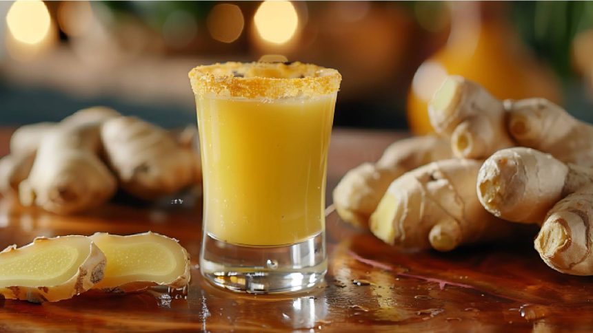 Can ginger shots reduce acne and make skin transparent?