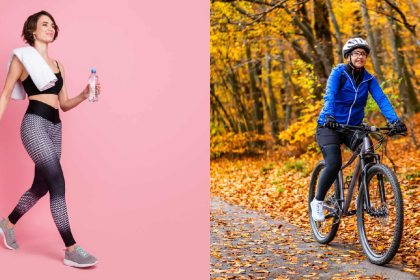 Cycling or walking: Which exercises reduce belly fat?