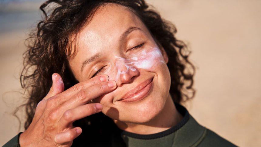 Water-resistant sunscreen to keep it protected in rain and humidity