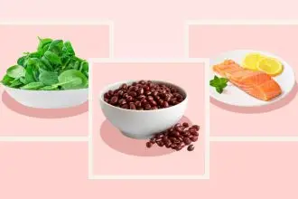 Spinach, Beans, Salmon